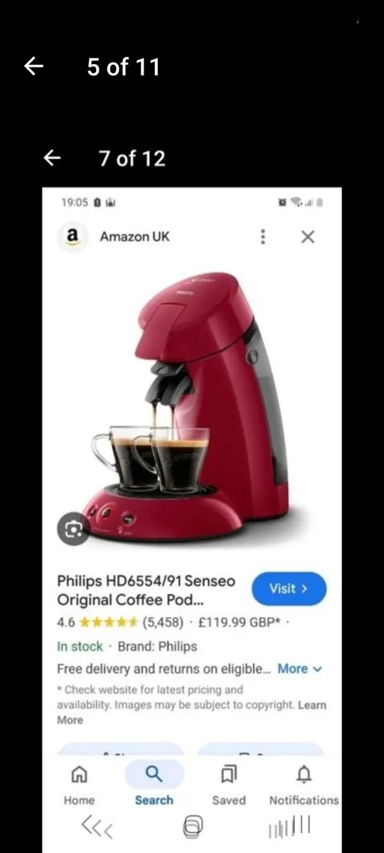 Phillips senseo coffee maker - Image 1