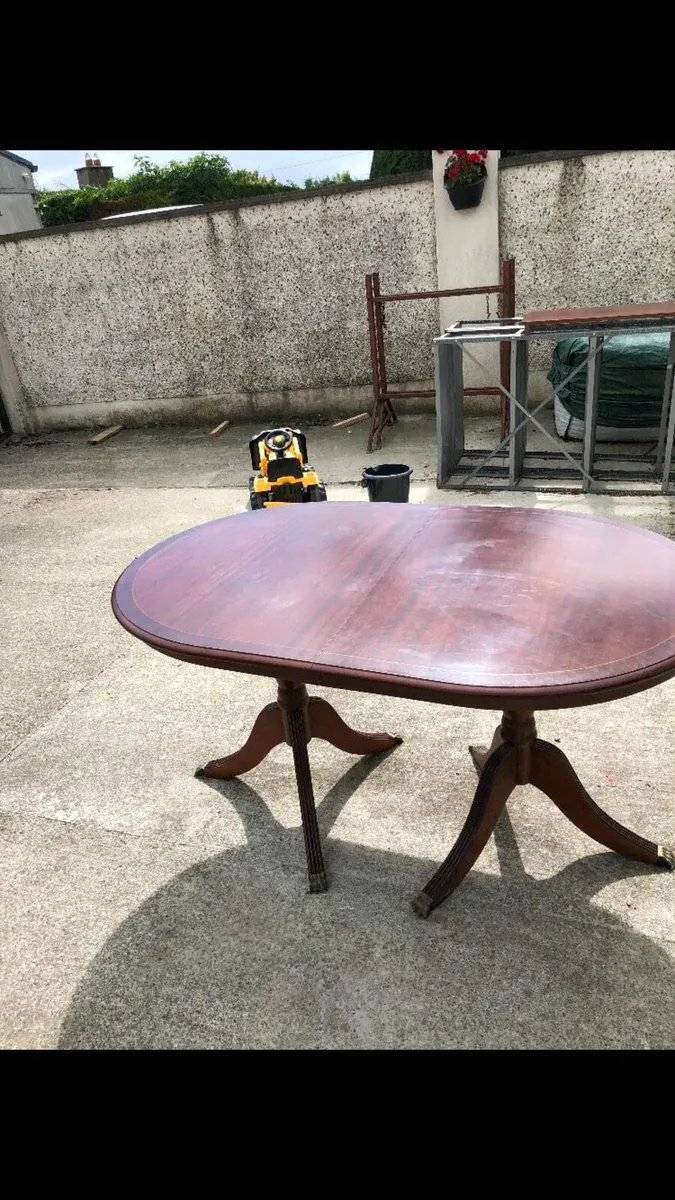 Mahogany Table - Image 2