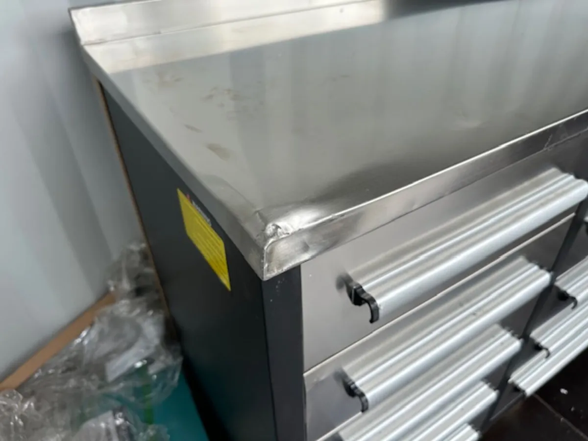 7ft 20 Drawer Workbench **Online Auction** - Image 3