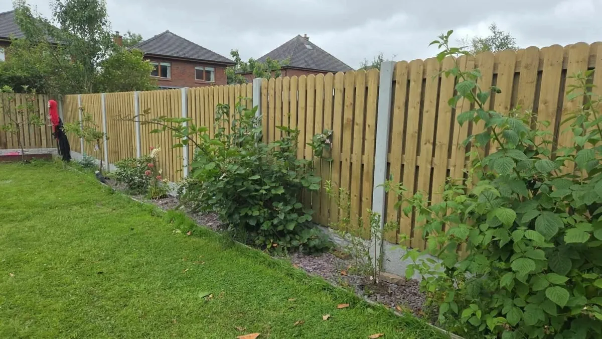Patios slabs and Fencing supply & fit - Image 1