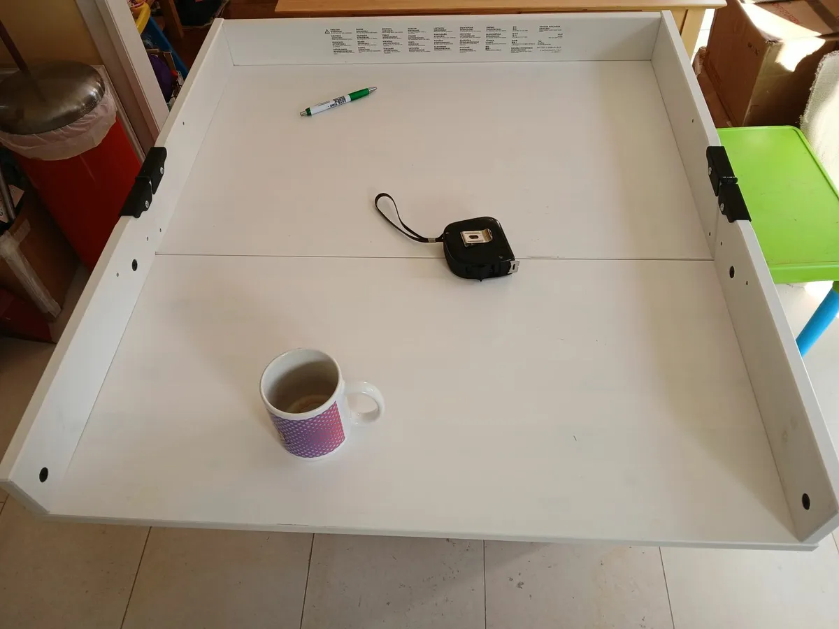 Baby Changing Table & Drawers, toddler Table seats - Image 2