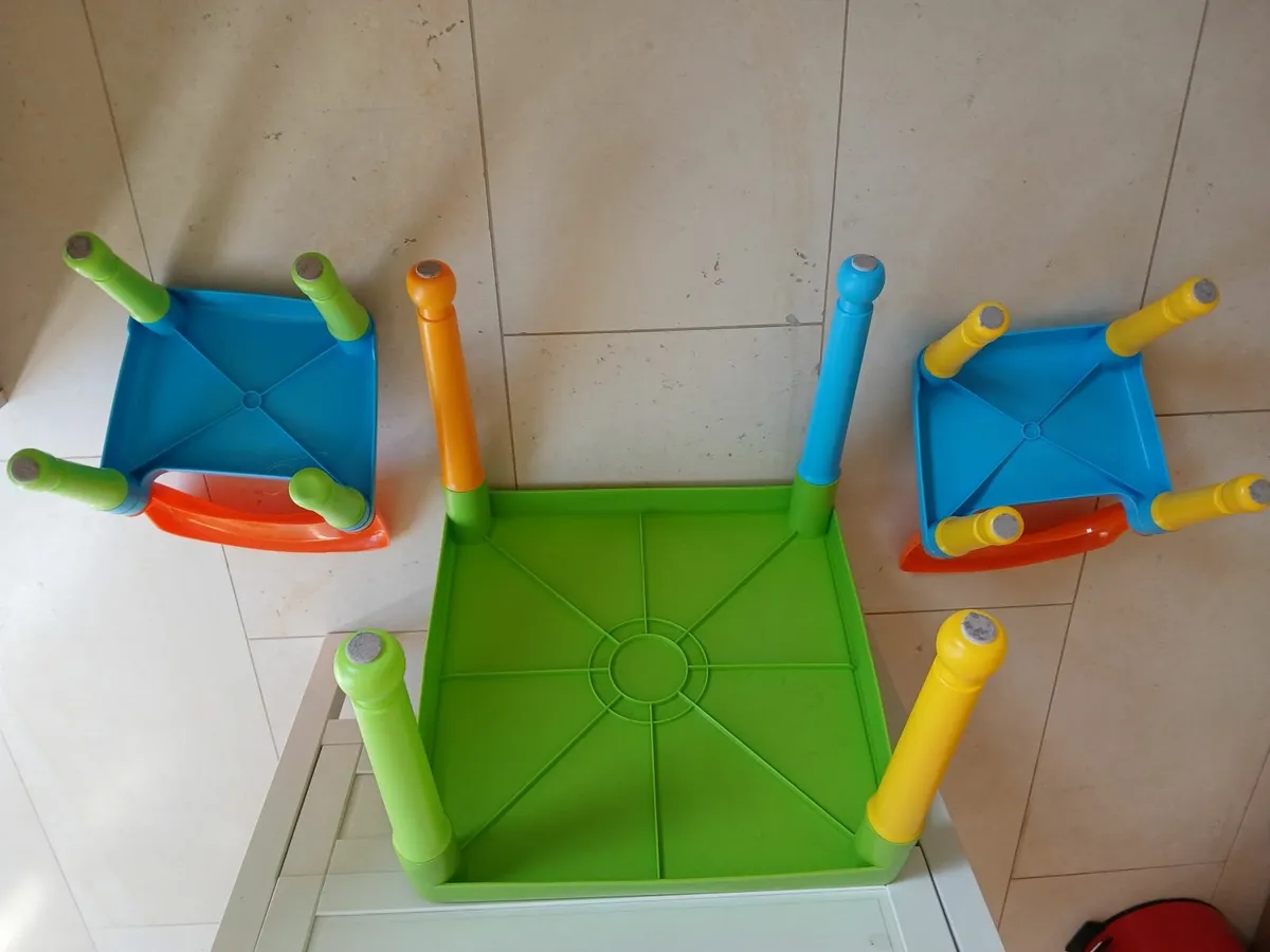 FREE Toddlers Table  & 2 seats - Image 3