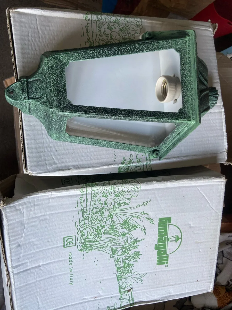 Fumagalli wall lanterns x 2 - Image 1