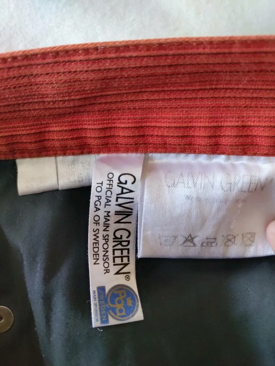 Galvin Green Golf cords 38W/30L - Image 3
