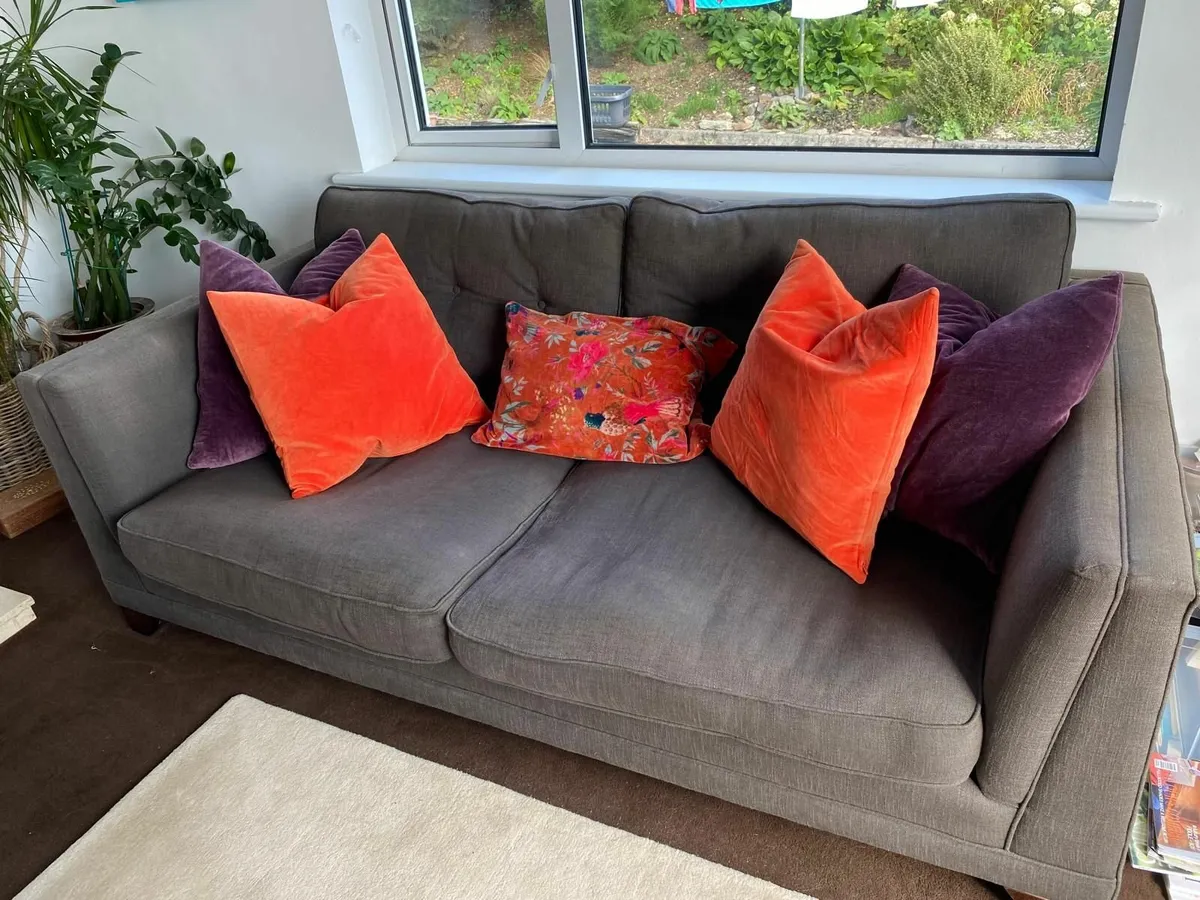 2 Seater Couch plus footstool - Image 2
