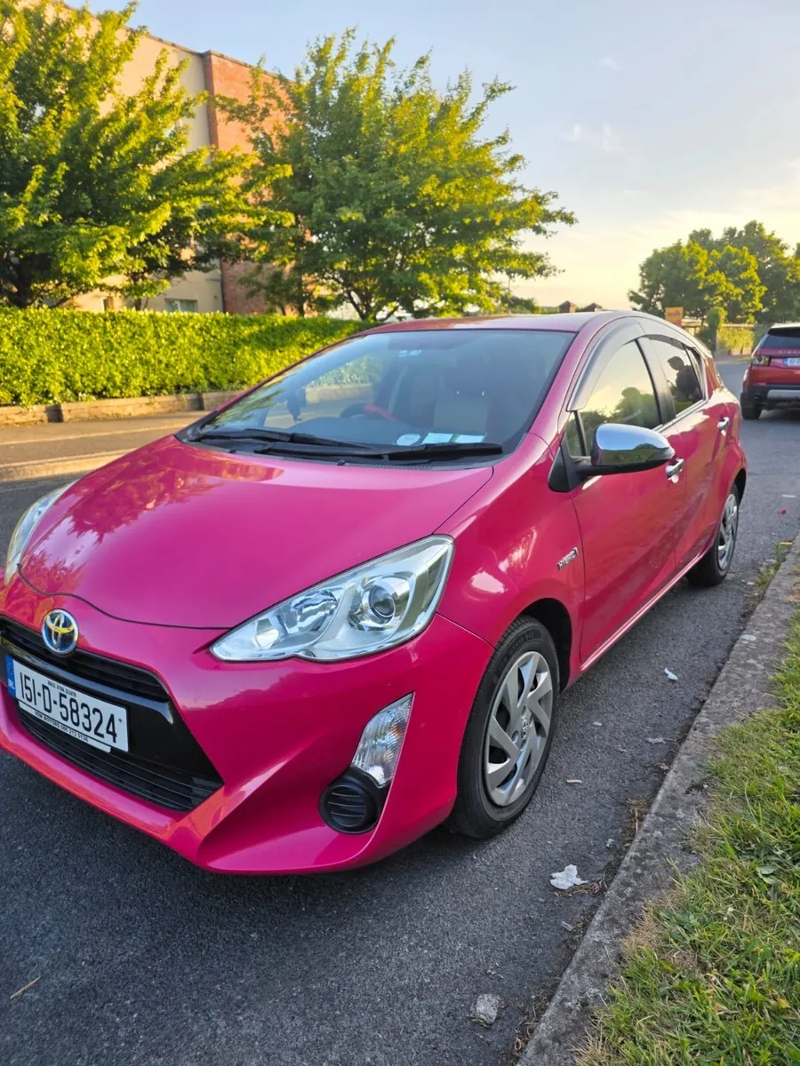 Toyota Aqua Hybrid - Very Low Mileage - Push start - Image 1