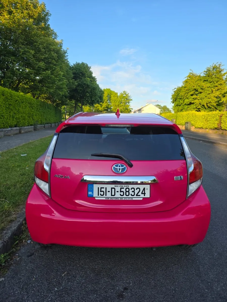 Toyota Aqua Hybrid - Very Low Mileage - Push start - Image 2