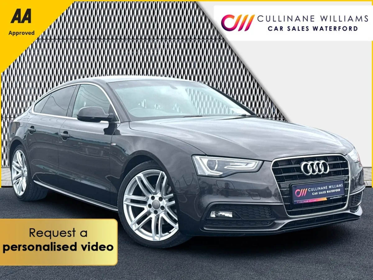 Audi A5 2016 S LINE SPORTBACK 2.0 TDI 190BHP €83 P - Image 1