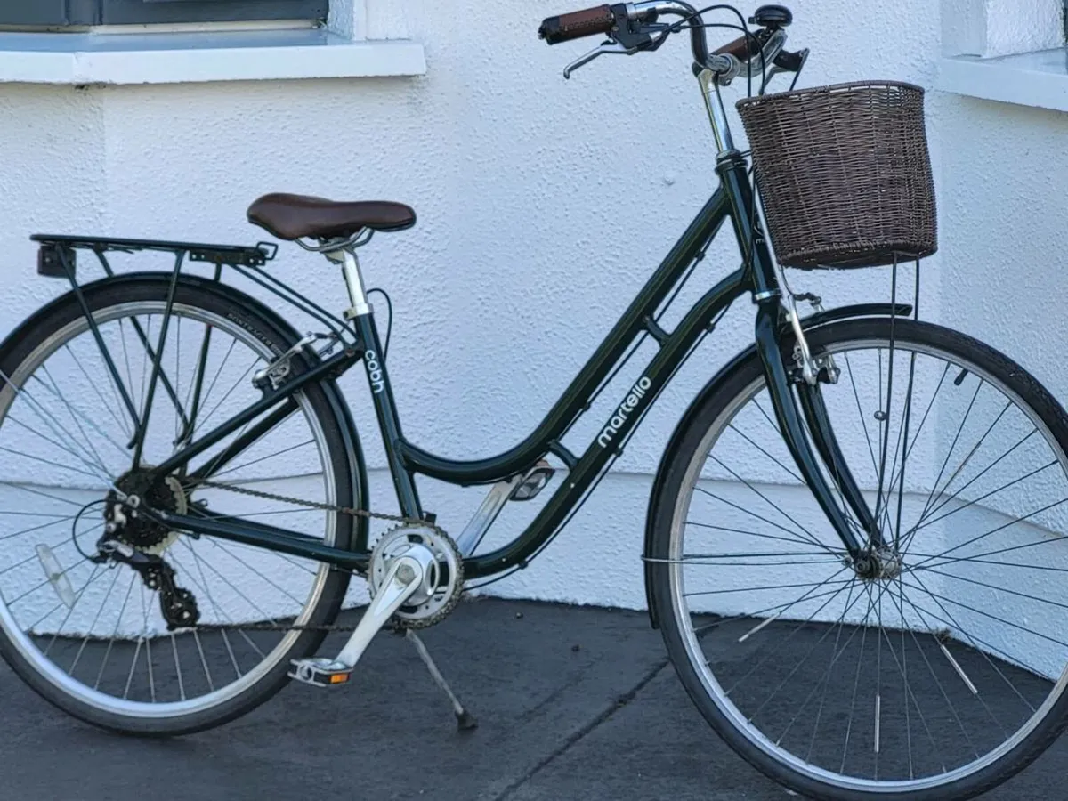 LADIES MARTELLO BIKE N BASKET USED - Image 1