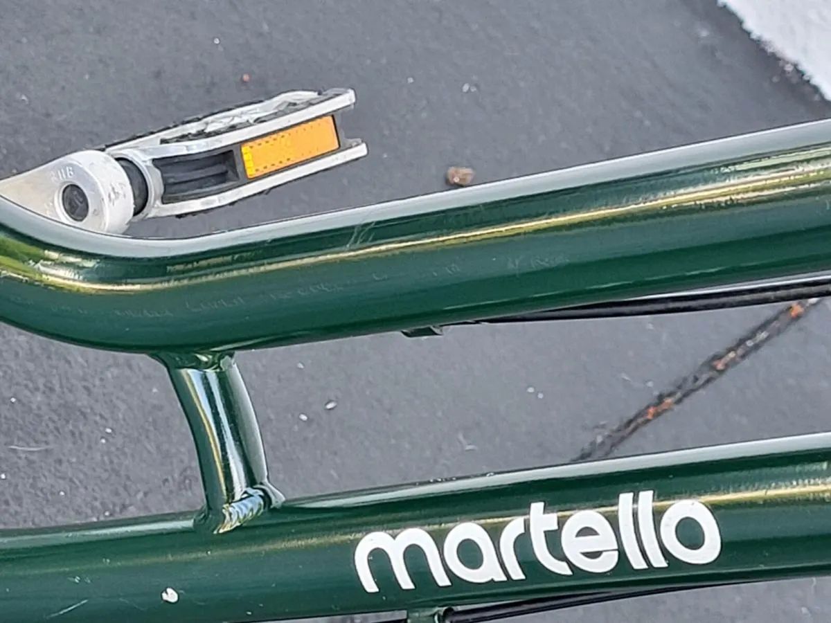 LADIES MARTELLO BIKE N BASKET USED - Image 4