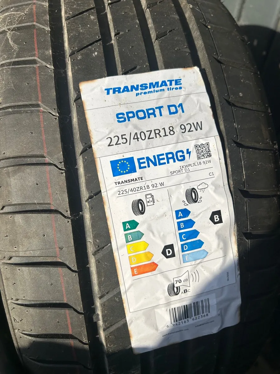 18” Tyres NEW X 4 - Image 1