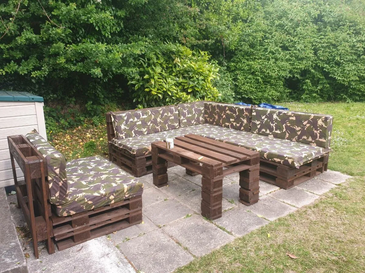 Foam cushions for pallets seating - Image 1