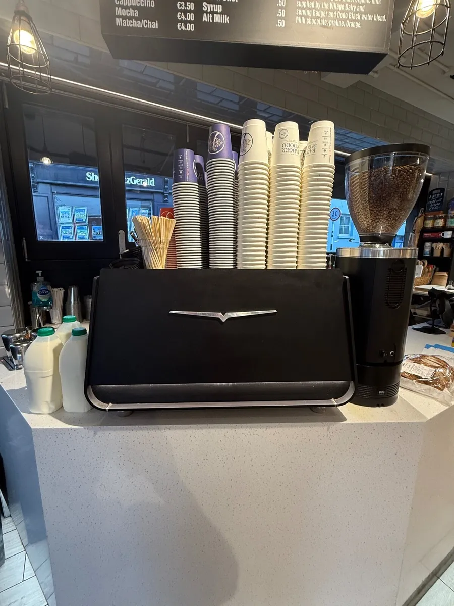 Coffee Machine Eagle 1 2 Group & Grinder - Image 1