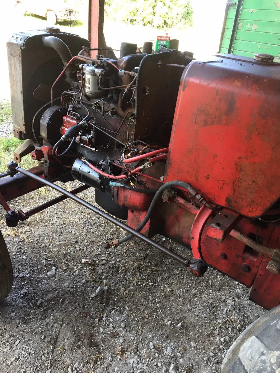 Two tractor, 414 international and Honda mini trac - Image 3
