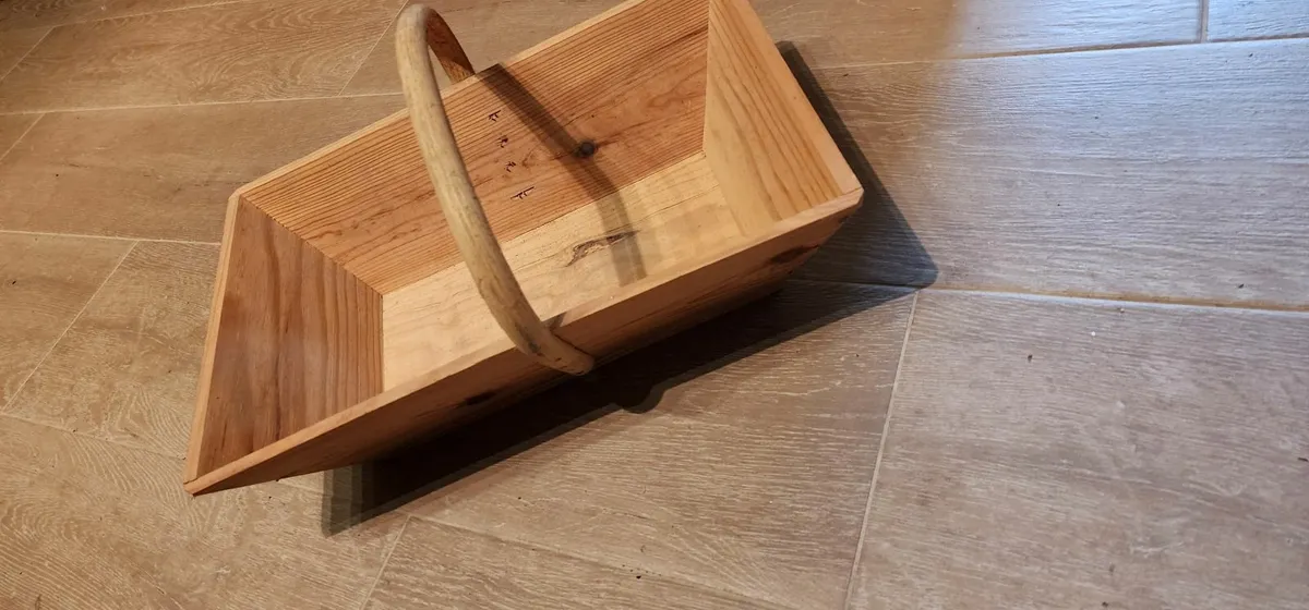 Wooden Trug Basket - Image 1