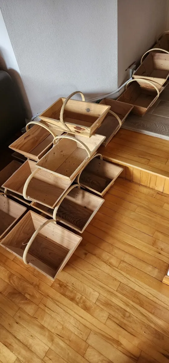 Wooden Trug Basket - Image 2