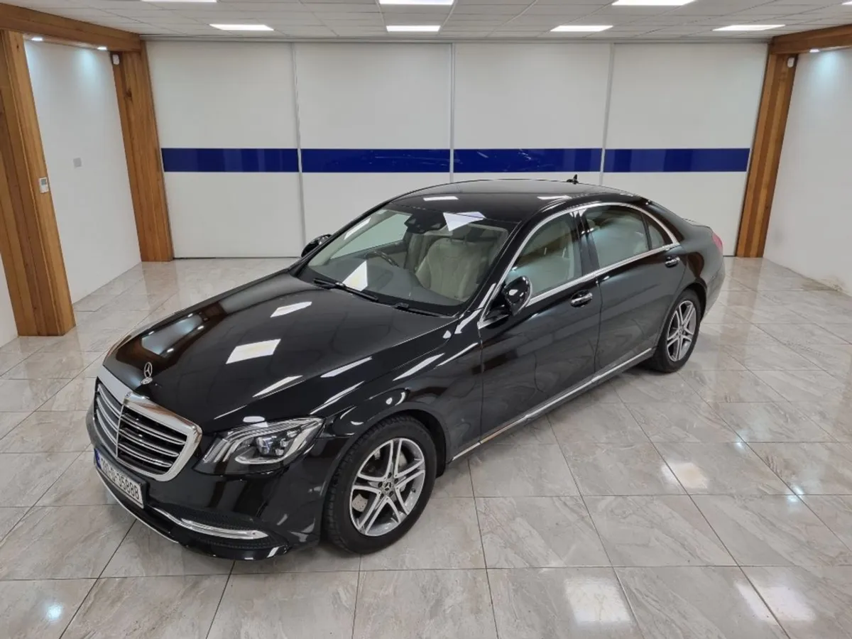 Mercedes-Benz S-Class LWB // Black With Beige - Image 2