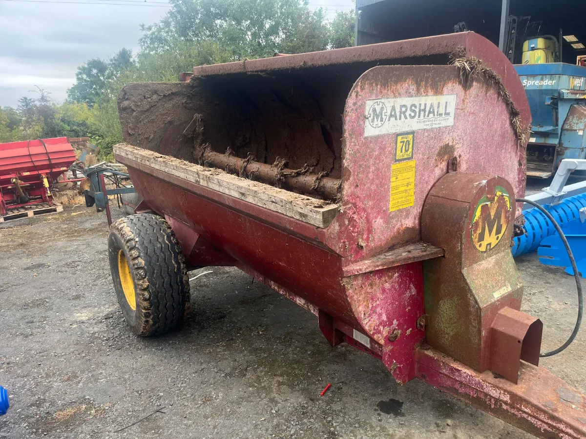 Used Marshall MS70 Rotary Spreader - Image 2