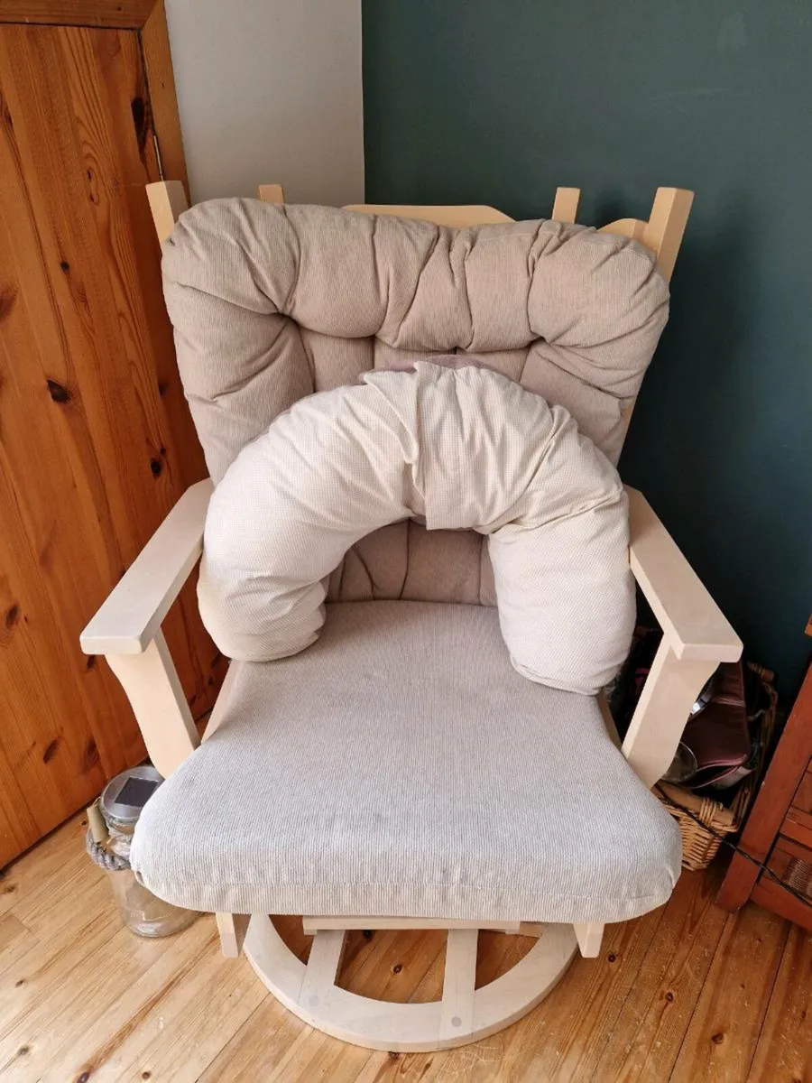 Cosatto Nursing Chair & Stool - Image 1
