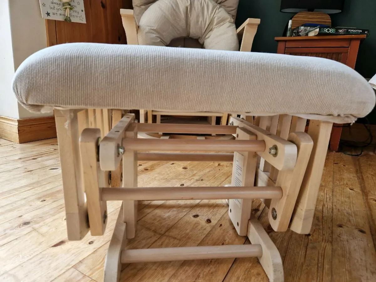 Cosatto Nursing Chair & Stool - Image 3