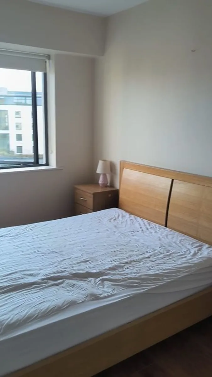 Solid Wood King Size Bed Frame - Image 1
