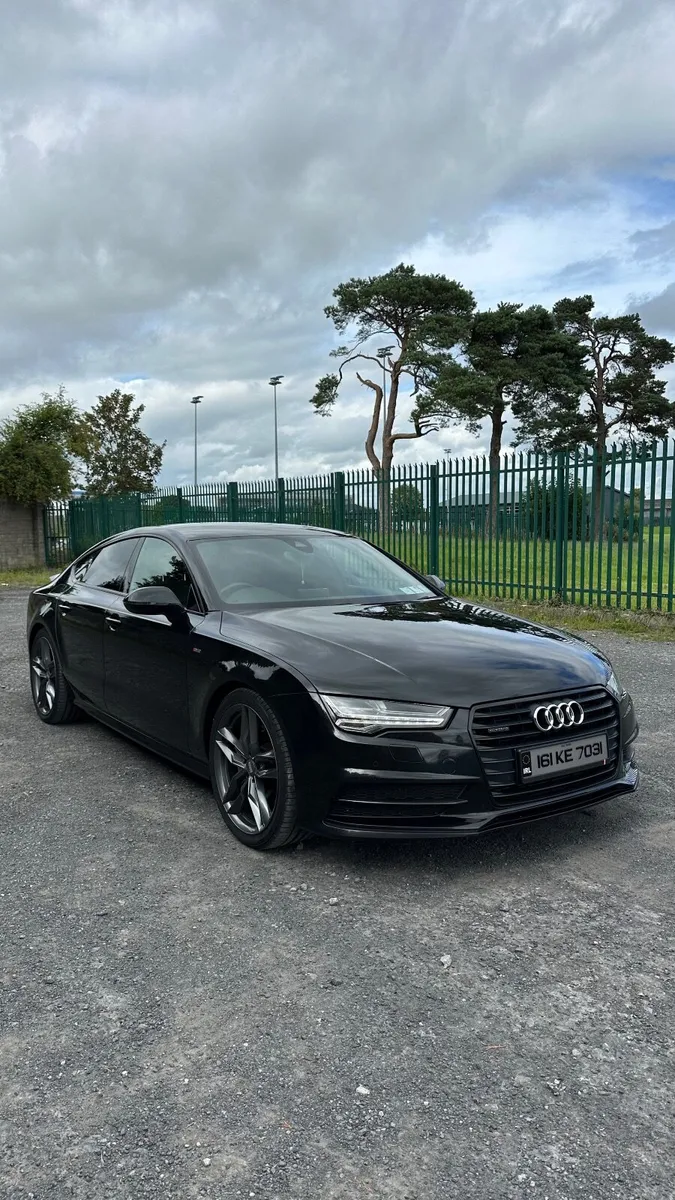 161 Audi A7 3.0 TDI 272BHP Quattro S Line Black ed - Image 1