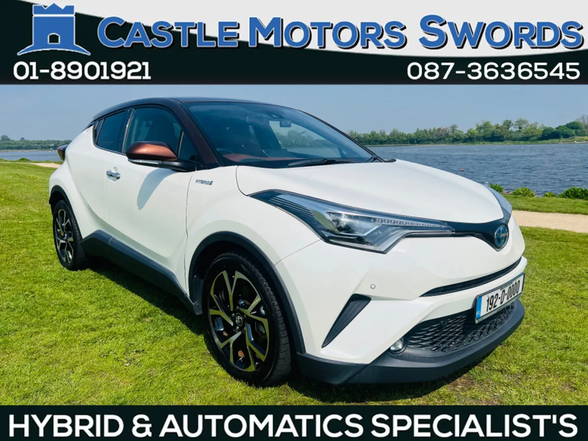 Toyota C-HR PEARL WHITE / HYBRID  / FINANCE AVAILA - Image 1