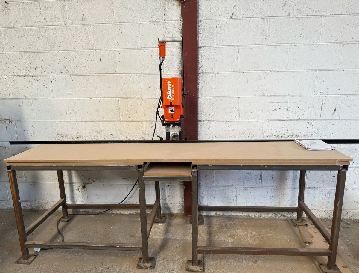 Blum MiniPress Drill and Insertion Machine - Image 2