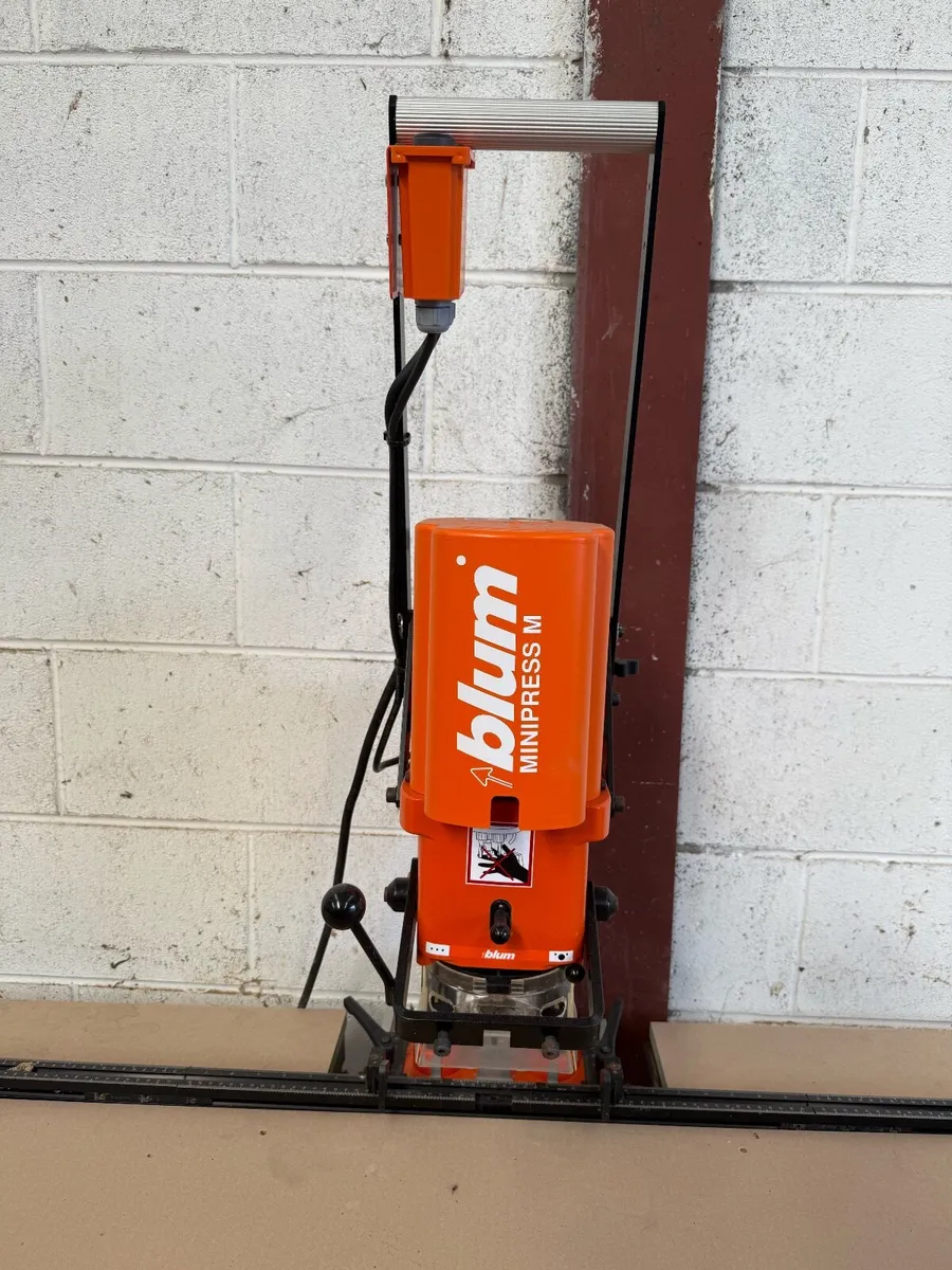Blum MiniPress Drill and Insertion Machine - Image 1