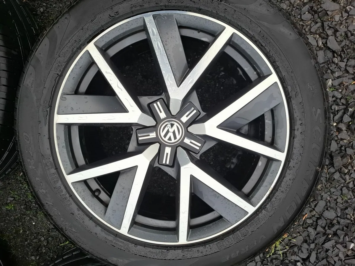 20" Genuine Vw Touareg Alloys with tyres - Image 2