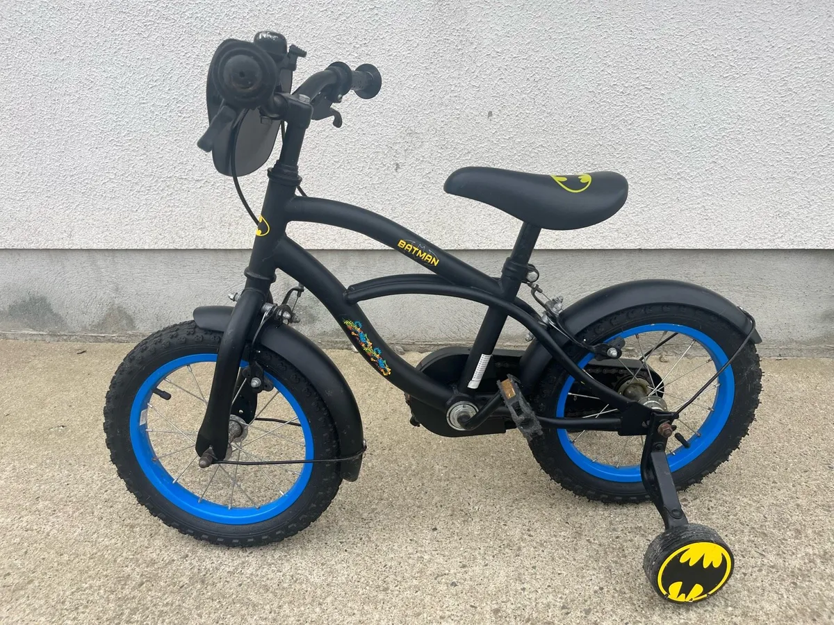Kids 14" Batman bike - Image 3