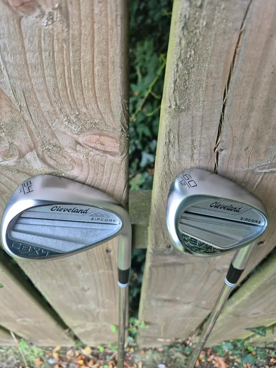AS NEW CLEVELAND CBX4 WEDGE SET 54 & 60 - Image 2