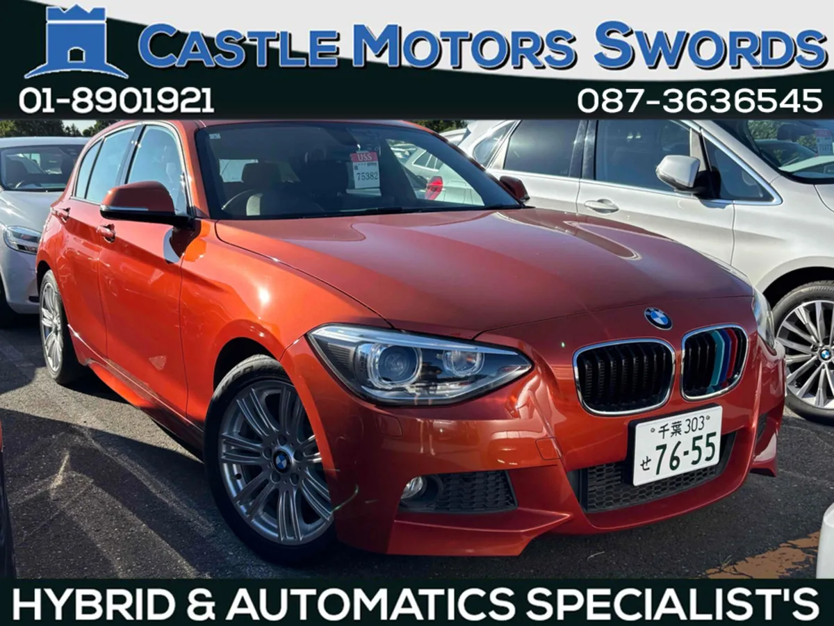 BMW 1-Series BMW 1 Series M Sport in Bright Orange - Image 1