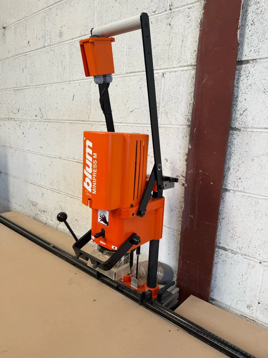 Blum MiniPress Drill and Insertion Machine - Image 4