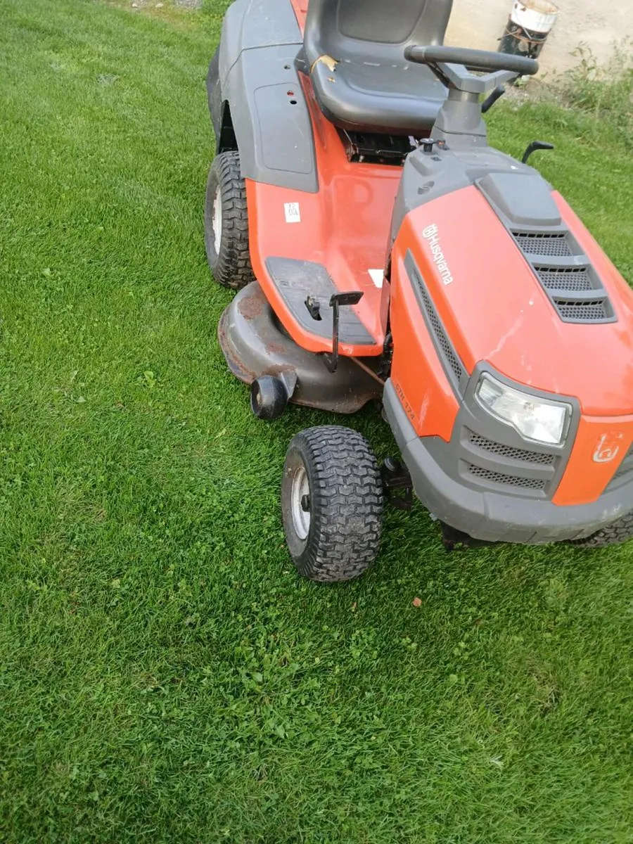 Husqvarna ride on mower - Image 1
