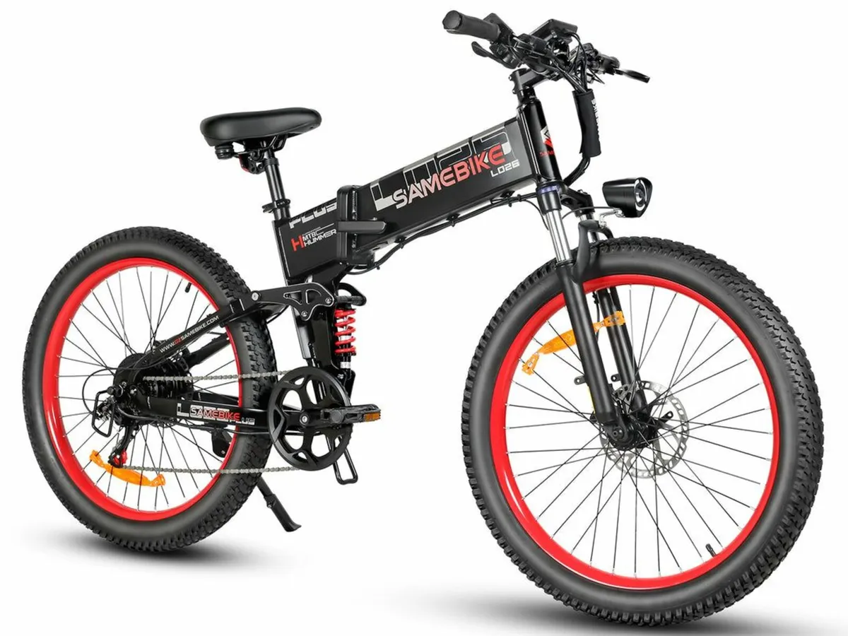 SAMEBIKE LO26 PLUS Folding Electric Bike - Image 4