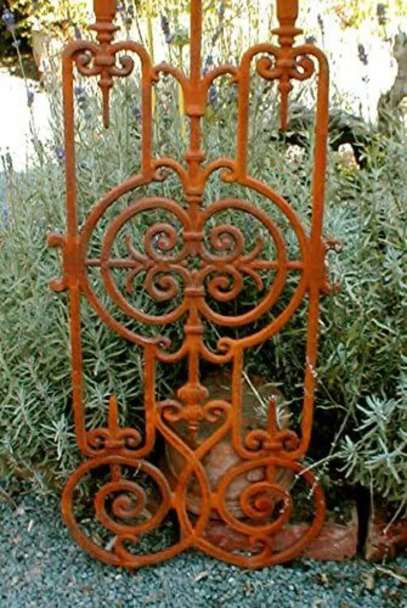 Antique Styled Cast Iron Gate, Stairs Balcony Anti - Image 1