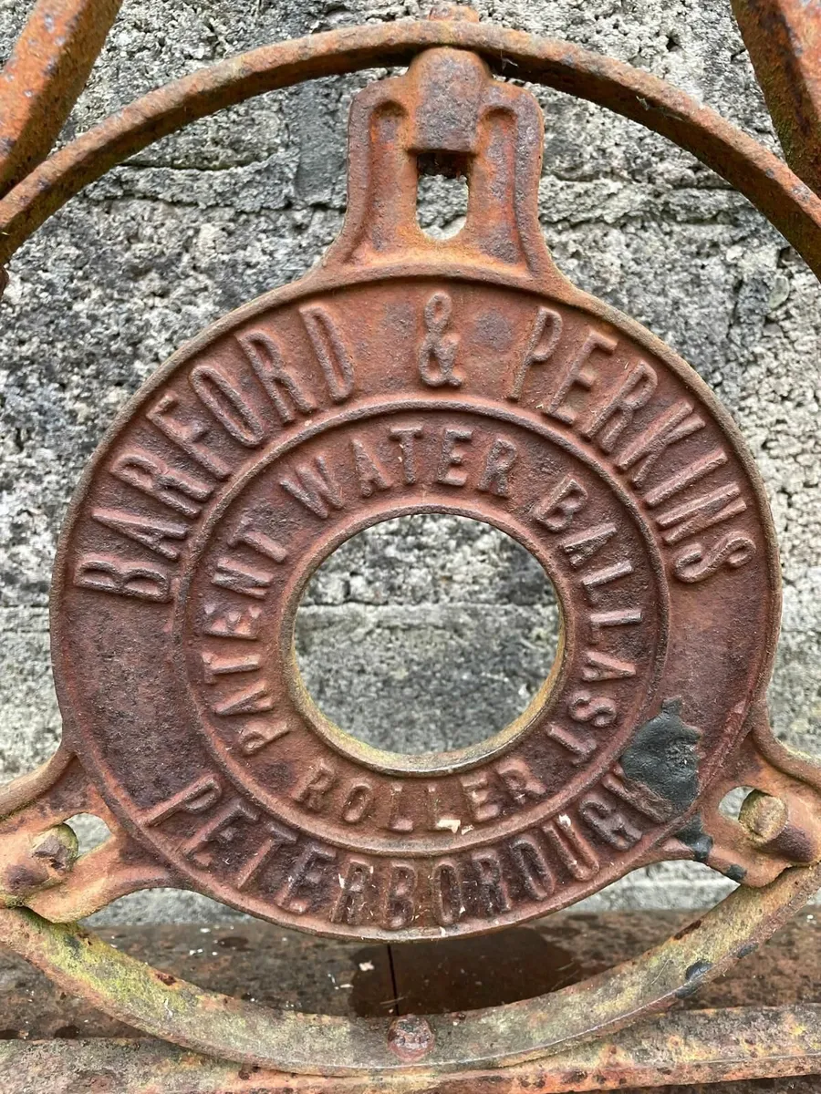 Antique water ballast garden roller - Image 1