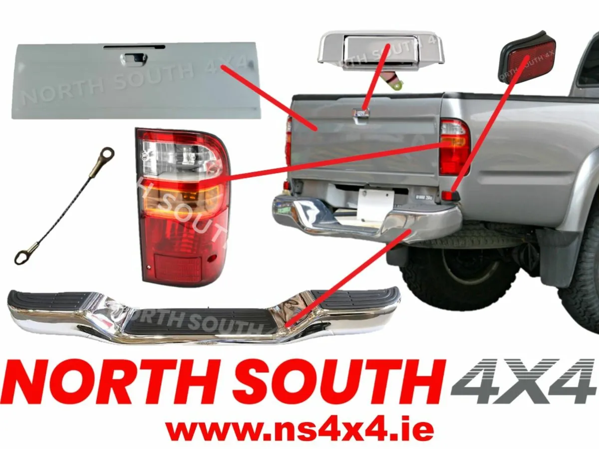 Rear spare parts for Toyota Hilux 4x4 - Image 2