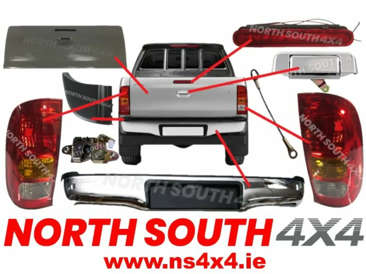 Rear spare parts for Toyota Hilux 4x4 - Image 4