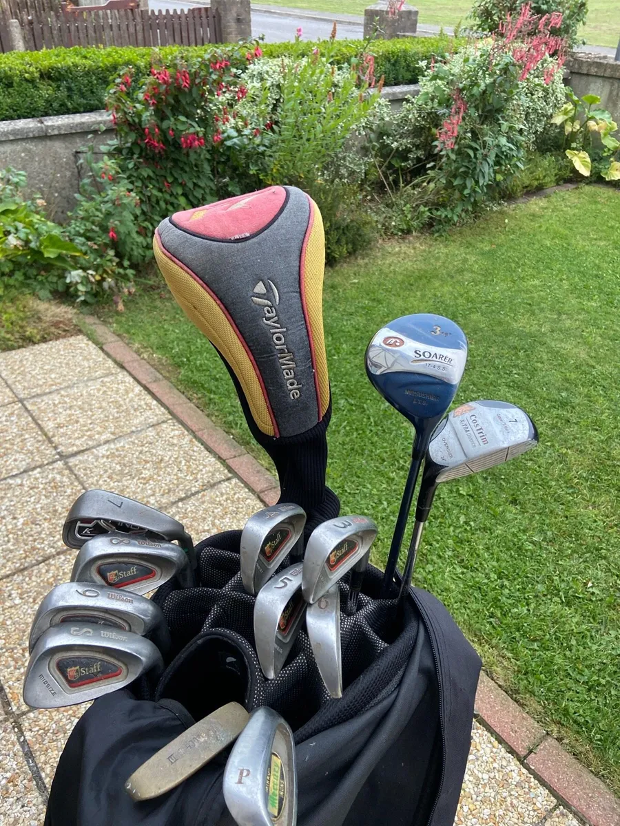 Golf.  Clubs.   &.  Bag - Image 3