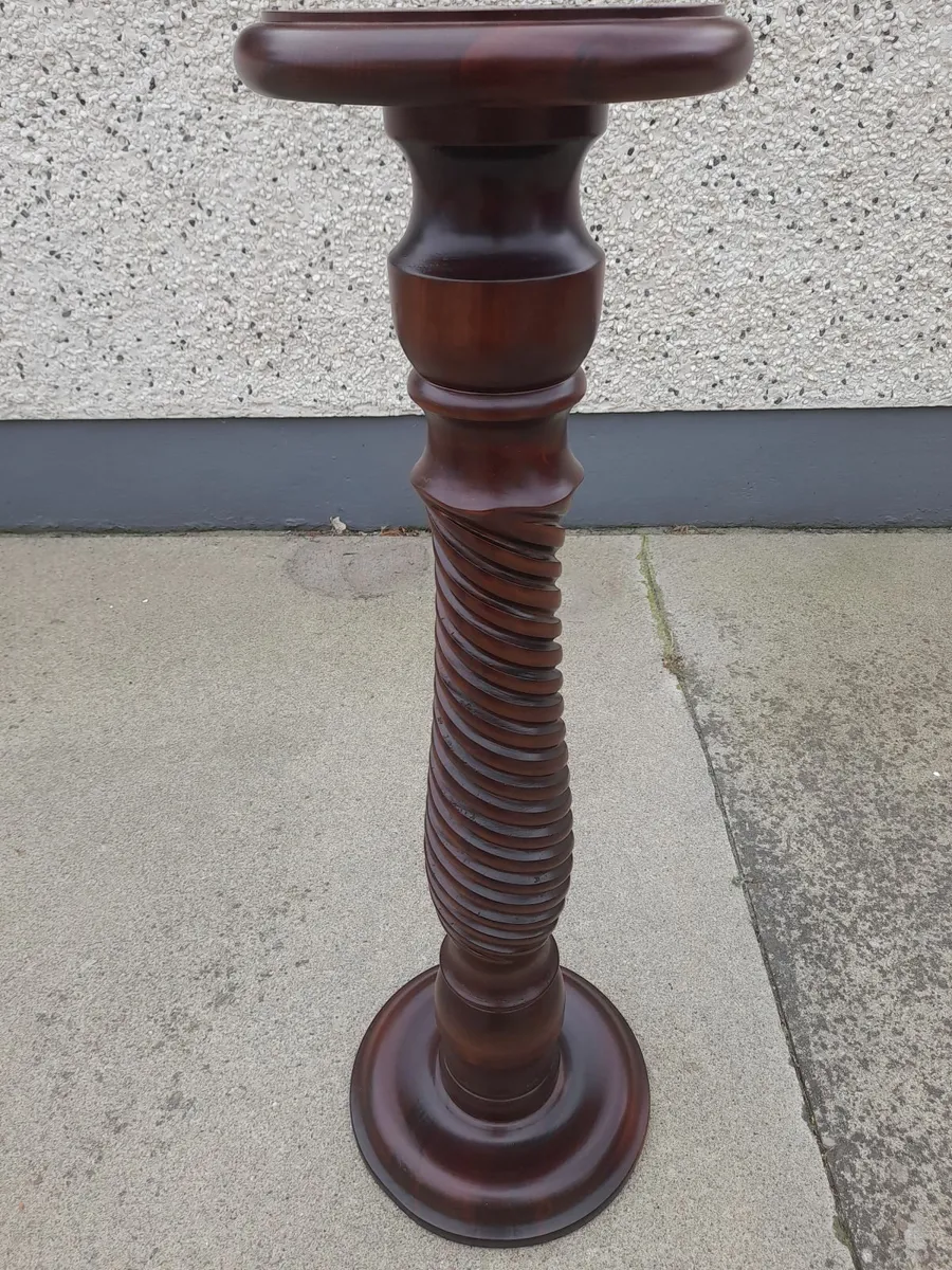 Mahogany pedestals - Image 4