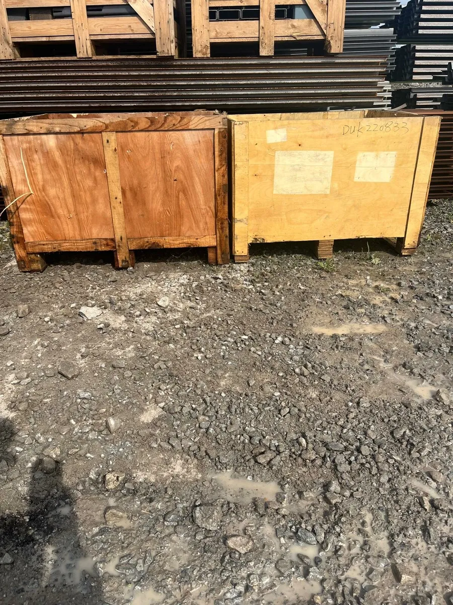 Timber box / wooden container - Image 2