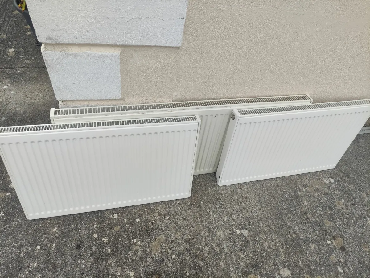 Radiators x 3 - Image 1