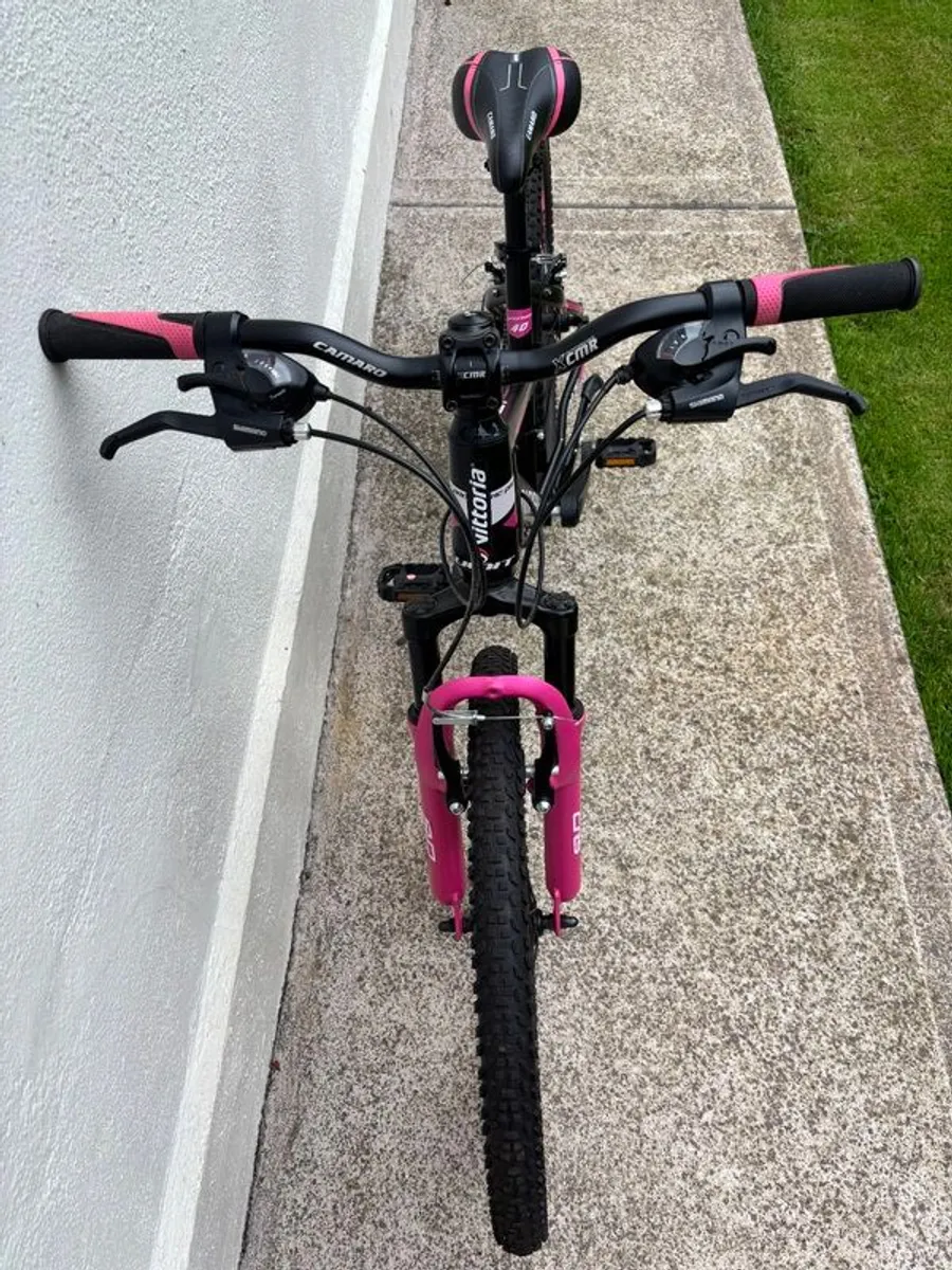 Girls Mountain Bike (Black/Pink) - Image 3