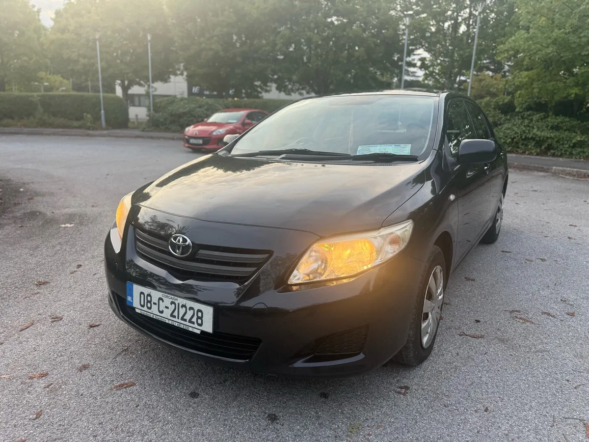 Toyota Corolla 2008 1.4D ncted & taxed - Image 2