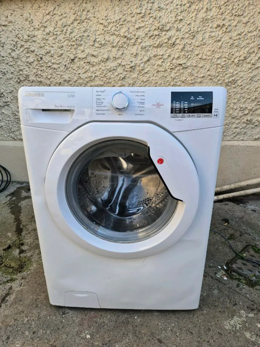 Hoover 9kg washing machine for sale