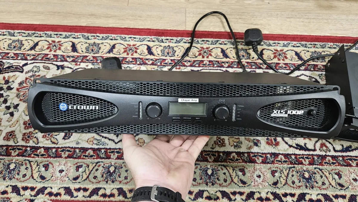 Crown Amplifier x2 - Image 1