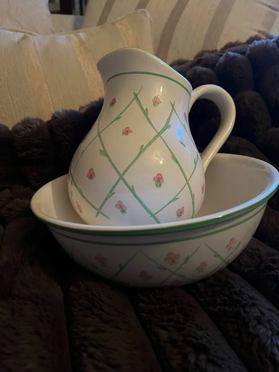 wash jug and bowl - Image 2