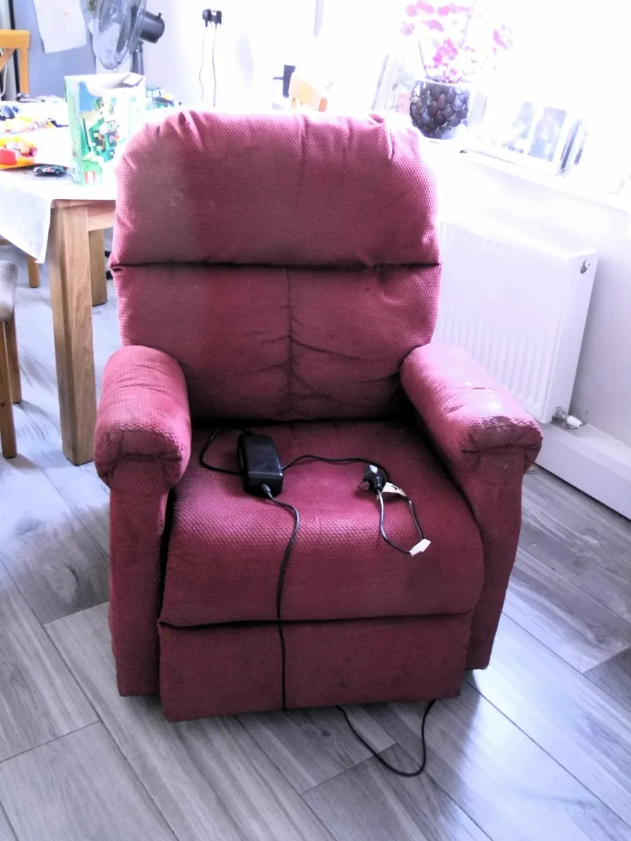 Arm Chairs  Electric and  a Queen Ann - Image 1